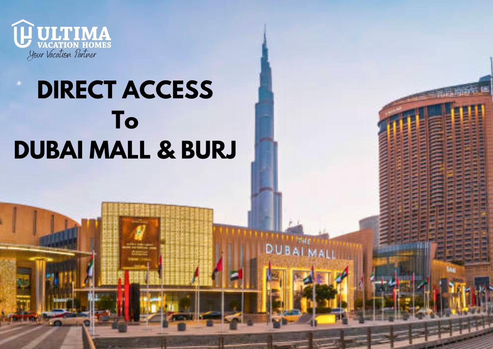 Elegant Apartment With Direct Access To Dubai Mall Экстерьер фото