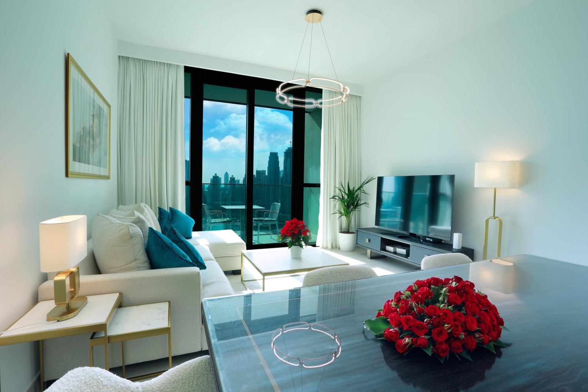 Elegant Apartment With Direct Access To Dubai Mall Экстерьер фото